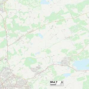 North Lanarkshire ML6 7 Map