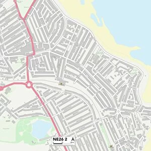 North Tyneside NE26 2 Map