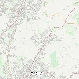 Oldham OL1 4 Map