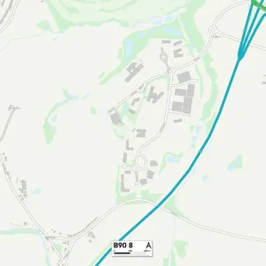 Solihull B90 8 Map Solihull B90 8 Map