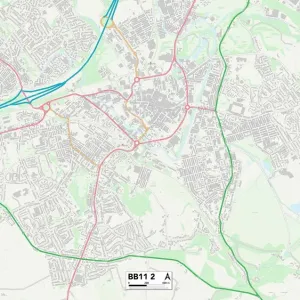 Burnley BB11 2 Map Burnley BB11 2 Map