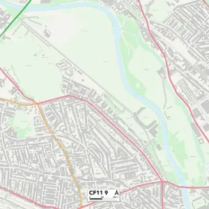 Cardiff CF11 9 Map