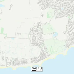 Tendring CO15 2 Postcode Sector Print Map Tendring CO15 2 Postcode Sector Print Map