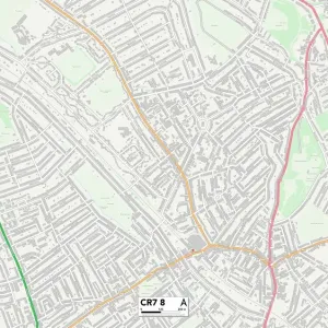 Croydon CR7 8 Postcode Sector Print Map Croydon CR7 8 Postcode Sector Print Map
