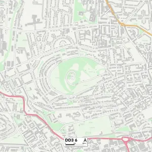 Dundee DD3 6 Print Sector Map