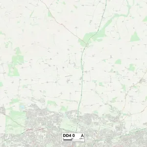 Dundee DD4 0 Print Map Sector