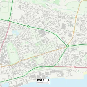 Dundee DD4 7 Print Map Sector