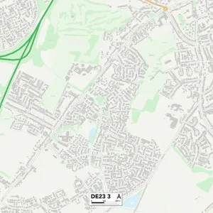 Derby DE23 3 Map Derby DE23 3 Map