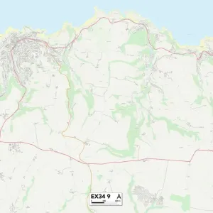 Exeter EX34 9 Map Exeter EX34 9 Map