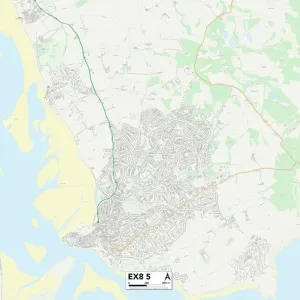 Exeter EX8 5 Map Exeter EX8 5 Map