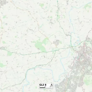 Gloucester GL2 8 Print Postcode Sector Map Gloucester GL2 8 Print Postcode Sector Map
