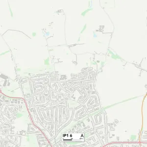 Ipswich IP1 6 Map Ipswich IP1 6 Map