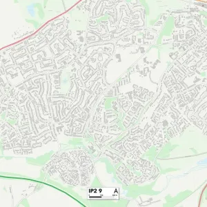 Ipswich IP2 9 Print Map Sector Ipswich IP2 9 Print Map Sector
