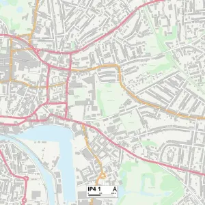 IP4 1 Print Map of Ipswich Postcode Sector IP4 1 Print Map of Ipswich Postcode Sector