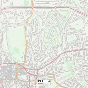 Ipswich IP4 2 Map Ipswich IP4 2 Map