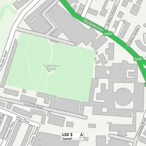 Leeds LS2 3 Map Leeds LS2 3 Map