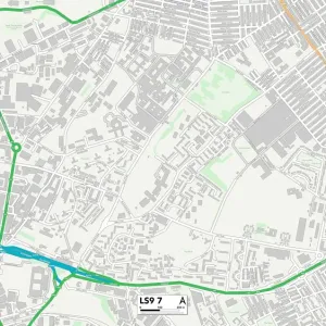 Leeds LS9 7 Print Map Sector Leeds LS9 7 Print Map Sector