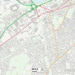 Trafford M16 0 Print Map Sector Trafford M16 0 Print Map Sector