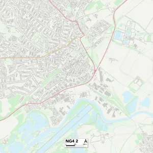Gedling NG4 2 Print Map Sector Guide Gedling NG4 2 Print Map Sector Guide