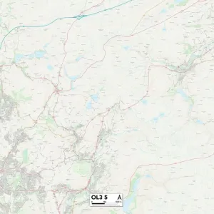 Oldham OL3 5 Map