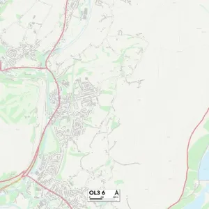 Oldham OL3 6 Map