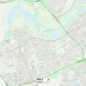 Peterborough PE2 5 Print Map Sector