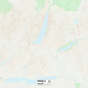 Highland PH30 4 Map Highland PH30 4 Map