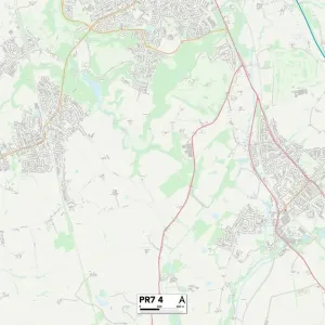 Chorley PR7 4 Print Map Sector Chorley PR7 4 Print Map Sector