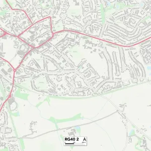 Wokingham RG40 2 Map Wokingham RG40 2 Map