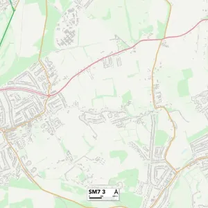 Reigate and Banstead SM7 3 Map Reigate and Banstead SM7 3 Map