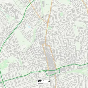 Sutton SM1 1 Map Sutton SM1 1 Map