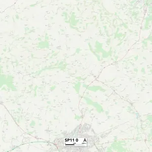 Test Valley SP11 0 Map