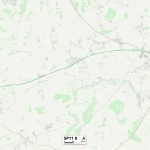 Test Valley SP11 8 Map