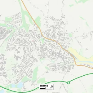 Cornwall TR10 8 Map Cornwall TR10 8 Map