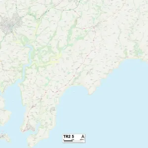 Cornwall TR2 5 Map Cornwall TR2 5 Map