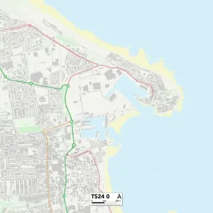 Hartlepool TS24 0 Postcode Sector Print Map Hartlepool TS24 0 Postcode Sector Print Map