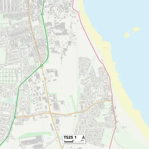 Hartlepool TS25 1 Print Map Sector Guide Hartlepool TS25 1 Print Map Sector Guide