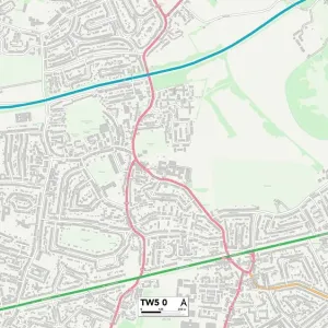 Hounslow TW5 0 Map