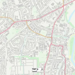 Hounslow TW7 6 Map