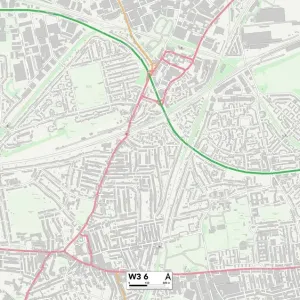 Ealing W3 6 Map Ealing W3 6 Map