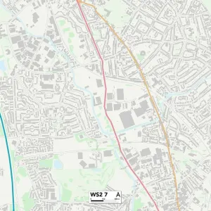 Walsall WS2 7 Map Walsall WS2 7 Map