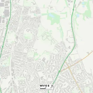 Wolverhampton WV10 8 Print Map Sector Wolverhampton WV10 8 Print Map Sector