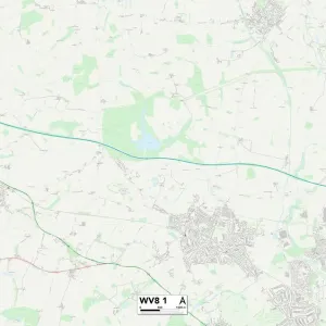 Wolverhampton WV8 1 Print Map Sector Wolverhampton WV8 1 Print Map Sector