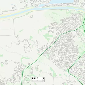 Preston PR1 0 Map