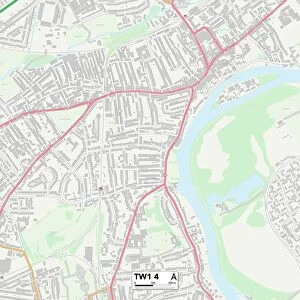 Richmond upon Thames TW1 4 Map
