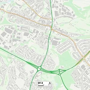 Sheffield S9 4 Map