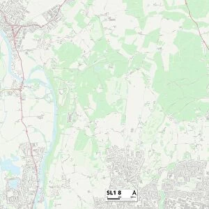 South Buckinghamshire SL1 8 Map