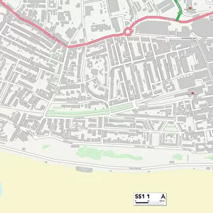 Southend-on-Sea SS1 1 Map