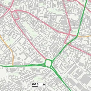 Southwark SE1 4 Map