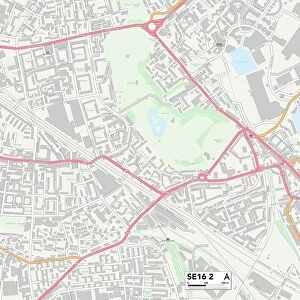 Southwark SE16 2 Map